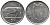 ИРЛАНДИЯ 5 ПЕНСОВ 1996 БЫК KM 28 медно-никель 100-1259