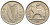 Ирландия 3 пенса 1966 заяц KM 12а медно-никель 112-618