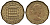 Великобритания 3 пенса 1967 Елизавета II (1952-2022) KM 900, Spink 4153 никель латунь 4538-1144