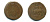 РОССИЯ 1 КОПЕЙКА 1760 медь 61-846