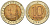 СССР 10 рублей 1991 ЛМД, ГКЧП KM 295, Федорин 15 биметалл 4135-1023