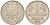 ФРГ 1 МАРКА 1966 F KM 110, J. 385 медно-никель 4551-1247