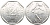 ФРАНЦИЯ 2 ФРАНКА 1983 СЕЯТЕЛЬ KM 942.1, LE FRANC 272.7 никель UNC 1526-1335