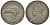 Новая Зеландия 1 флорин 1934 Георг V (1910-1936), птичка киви KM 4 серебро 272-1313