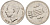 Люксембург 10 франков 1974 поворот на 80 градусов KM 57 никель 4150-932