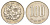 Япония 100 йен 1990 Yr. 2, Акихито (Хэйсэй) (1989 - 2019) Y 98 медно-никель 4630-127