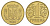 Украина 1 гривна 2001 KM 8b алюминиевая бронза 4633-551