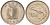 Мальта 10 центов 1991 золотая макрель KM 96 медно-никель 4588-225