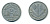 Франция 2 франка 1943 правительство Виши KM 904.1 алюминий 84-143
