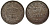 Румыния 50 бани 1873 b, Кароль I как принц (1866-1881) KM 9 серебро 441-312