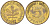 ФРГ 5 пфеннигов 1987 F KM 107, J. 382 сталь плакированная латунью 4514-1122