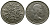 Великобритания 2 шиллинга (флорин) 1967 Елизавета II (1952-2022) KM 906, Spink 4146 медно-никель 4382-746