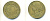 ФРАНЦИЯ 20 САНТИМОВ 1968 ТИП MARIANNE KM 930, LE FRANC 156.8 алюминиевая бронза 86-1735