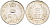 Индия 50 пайсов 1973 ромб, FAO KM 62 медно-никель UNC 98-145