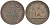 БЕЛЬГИЯ 2 САНТИМА 1863 BELGES KM 4.2 медь 4448-633