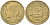 ФРАНЦИЯ 2 ФРАНКА 1933 ТИП MORLON KM 886, LE FRANC 268.5 алюминиевая бронза 180-521