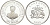 Барбадос 1 доллар 1994 94 года со дня рождения Королевы матери KM 57 серебро PROOF 1066-1-46