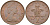 Великобритания 2 пенса 1981 Елизавета II (1952-2022) KM 916, Spink 4235 (C1) бронза 4116-742