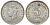 Британская Малайя 5 центов 1943 Георг VI (1937-1952) KM 3a серебро 53-146