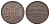Россия 2 копейки 1845 СМ, Николай I (1825-1855) Биткин 749 медь 4645-246
