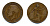 Великобритания 1 пенни 1921 Георг V (1910-1936) KM 810, Spink 4051 бронза 47-635