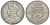 Фиджи 1 флорин 1934 Георг V (1910-1936), герб Фиджи KM 5 серебро    91-1111