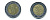 Мексика 1 песо 2008 KM 603 биметалл 3999-946