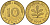 ФРГ 10 пфеннигов 1991 D KM 108, J. 383 сталь плакированная латунью 4171-1147