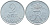Дания 2 эре 1971 C; S, Фредерик IX (1947-1972) KM 840.2 цинк 37-827
