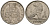 Бельгия 1 франк 1939 Belgique - Belgie KM 119 никель 4603-1236