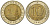 СССР 10 рублей 1991 ЛМД, ГКЧП KM 295, Федорин 15 биметалл 4128-125