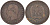 ФРАНЦИЯ 5 САНТИМОВ 1855 K, НАПОЛЕОН III (1852-1870) KM 777.5, LE FRANC 116.25 бронза 108-322
