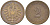 ГЕРМАНИЯ 2 ПФЕННИГА 1874 B, СТАРОГЕРБОВКА KM 2, J. 2, Weege 3 медь 212-455