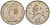 Великобритания 10 пенсов 1976 Елизавета II (1952-2022) KM 912, Spink 4231 (F1) медно-никель  4364-3824