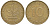 ФРГ 10 пфеннигов 1989 D KM 108, J. 383 сталь плакированная латунью 4132-557