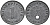 ГЕРМАНИЯ 1 РЕЙХСПФЕННИГ 1942 A KM 97, J.369 цинк 96-714