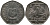 Кипр 50 центов 1998 похищение Европы KM 66 медно-никель 4402-1043