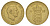 Дания 1 крона 1956 C, Фредерик IX (1947-1972) KM 837 алюминиевая бронза 4638-733