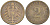 Германия 2 пфеннига 1876 E, старогербовка KM 2, Jager 2, Weege 3 медь 212-714