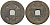 Китай 1 кэш ND (XVII-XX век) 4,4 гр бронза 4610-236