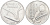 Италия 10 лир 1955 R, КОЛОС, плуг KM 93 алюминий 4519-931