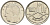 БЕЛЬГИЯ 1 ФРАНК 1989 BELGIE KM 171 сталь плакированная никелем 4528-1046