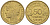 ФРАНЦИЯ 50 САНТИМОВ 1940 ТИП MORLON KM 894.1, LE FRANC 192.17 алюминиевая бронза 44-756