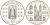 ФРГ 10 евро 2005 А, 1200 лет городу Магдебургу КМ 240, DE.S. 10.22 серебро PROOF 1076-3-43