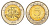 Литва 5 лит 1998 KM 113 биметалл UNC 08-1235