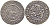 Польша 1/2 гроша (полугрош) 1523 Сигизмунд I Старый (1506-1548), вес 1,14 гр. серебро 00-00