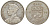 Фиджи 1 флорин 1934 Георг V (1910-1936), герб Фиджи KM 5 серебро    91-1142