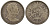 Великобритания 1/2 кроны 1817 Георг III (1760-1820) KM 667, Spink 3788 серебро 1520-1211
