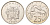 Ямайка 25 центов 1982 KM 49 медно-никель UNC 4672-116