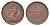 Великобритания 1 пенни 1975 Елизавета II (1952-2022) KM 915, Spink 4237 (B1) бронза 4696-746